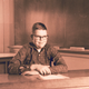 A school photo of Dave Arneson.